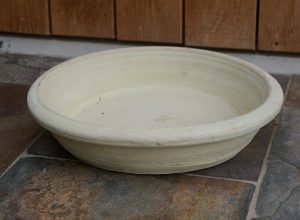 Tunesische terracotta (water-)schotel 42cm