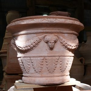 Vaso Decorato 50x38cm (dxh) (Benocci)