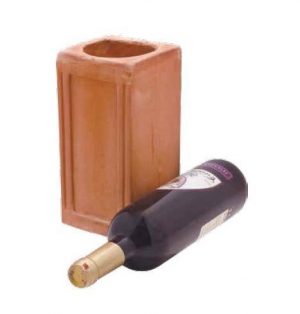 Terracotta Winecooler / Wijnfles(koel)houder