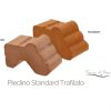 Piedino Trafiliato Anticato 8cm - Afbeelding 2