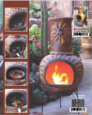 Grote Chimenea Sun (Red)