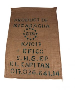 Jute zak / beschermhoes 70x105cm