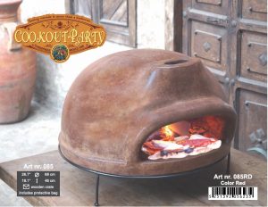 Terracotta pizzaoven (77cm)