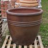 Grote "Black Clay" Terracotta pot 92cm - Afbeelding 2