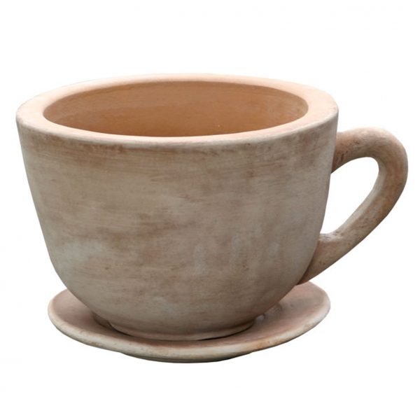 Terracotta kop & schotel