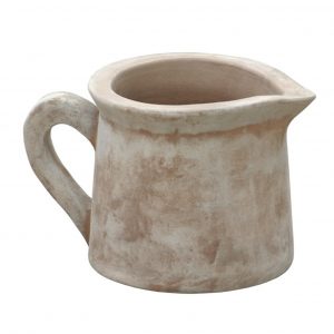 Terracotta melkkannetje (22cm)
