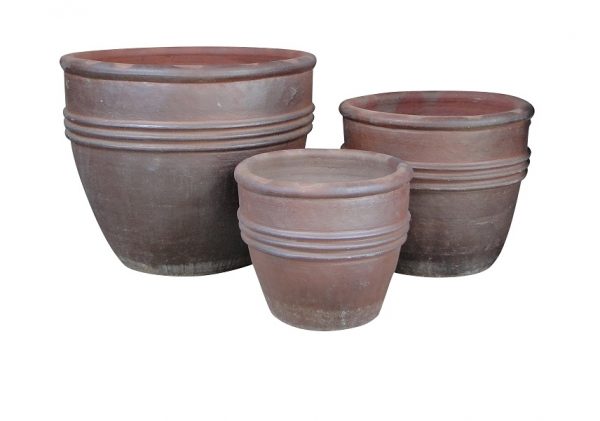 "Black Clay" Terracotta pot 67cm
