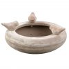 Terracotta vogelbadje - Afbeelding 4