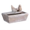 Terracotta vogelbadje - Afbeelding 3