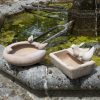 Terracotta vogelbad rond - Afbeelding 2
