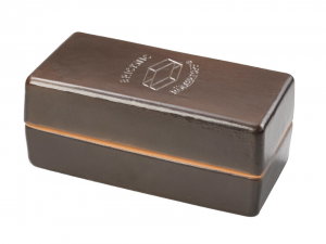 Terracotta Kooksteen 'Brick' zwart (Römertopf)