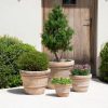 Vaso Doppio Bordo Liscio MTerra (Set van 3) - Afbeelding 2