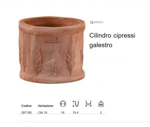 Cilindro Cipresssi 18cm