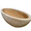 Ovale Liscia 44cm (terra) - Afbeelding 2