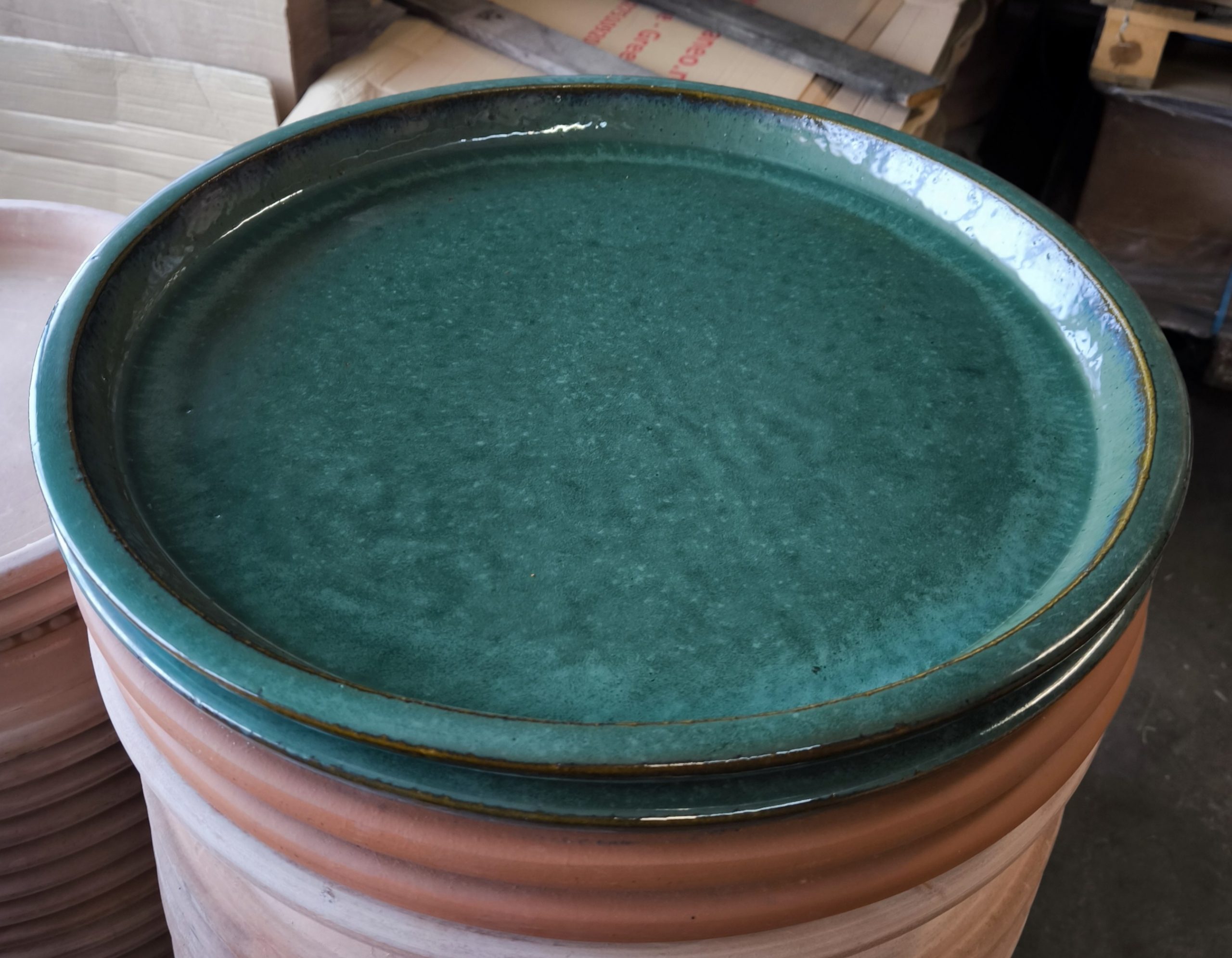 Waterschotel geglazuurd 53cm