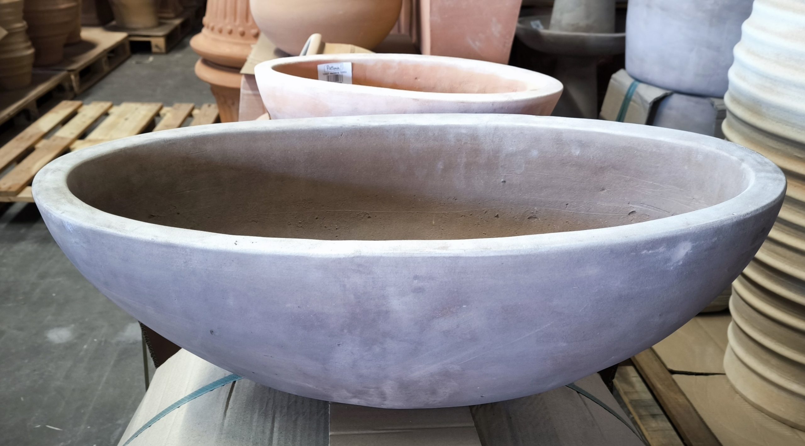 Ovale Liscia 44cm (taupe)